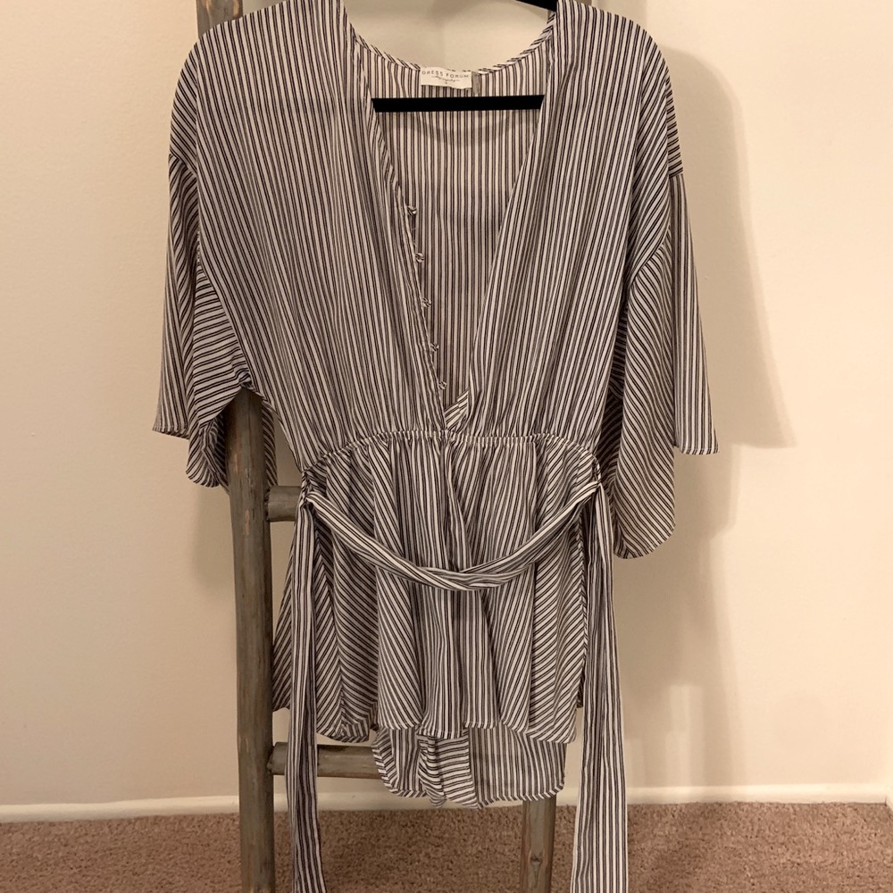 Button-Up Romper - Picture 3 of 4